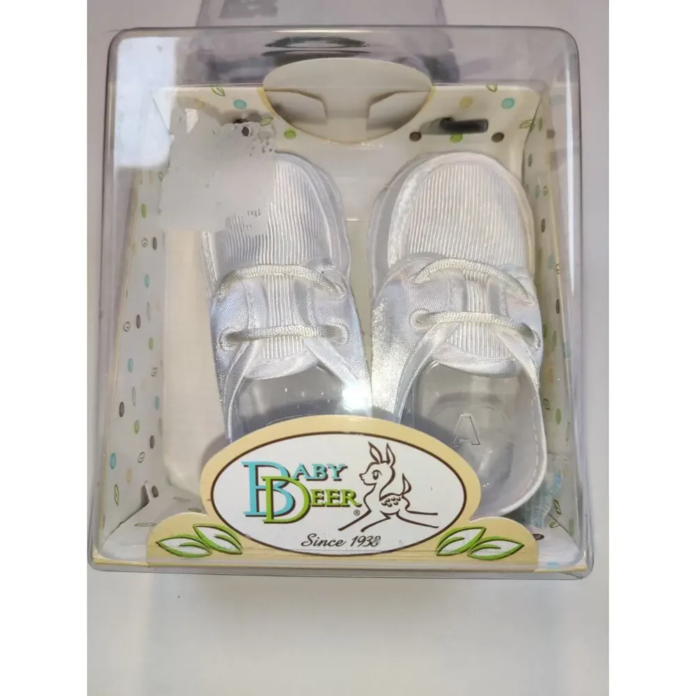 Baby Deer Crib Stage Baby Shoes Size 2 - 3-6 Months NWT